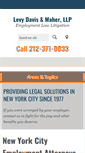 Mobile Screenshot of levydavis.com